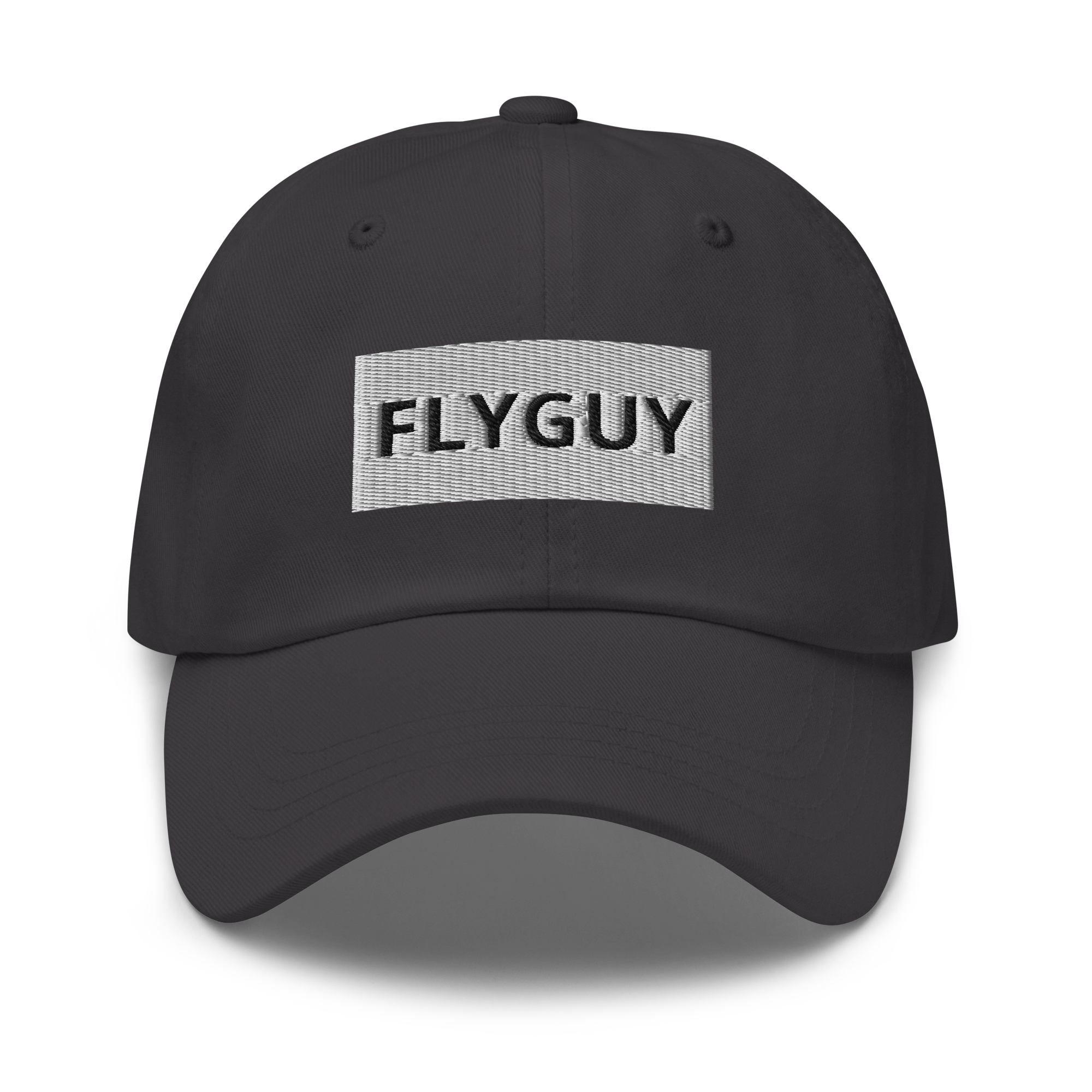 Flyguy Embroidered Dad Hat (White Box)