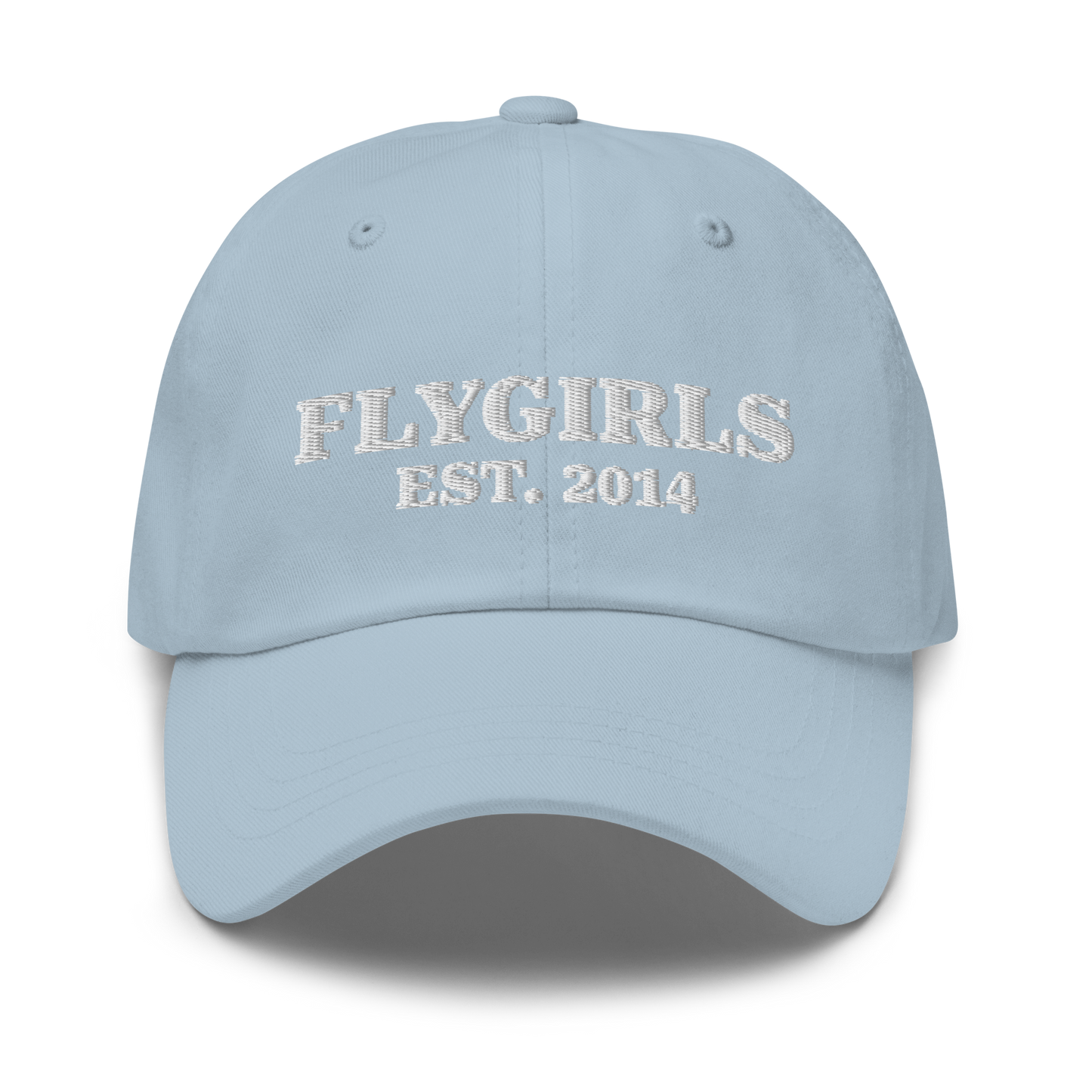 Flygirls  Est. 2014 Embroidered Dad Hat (White Text)