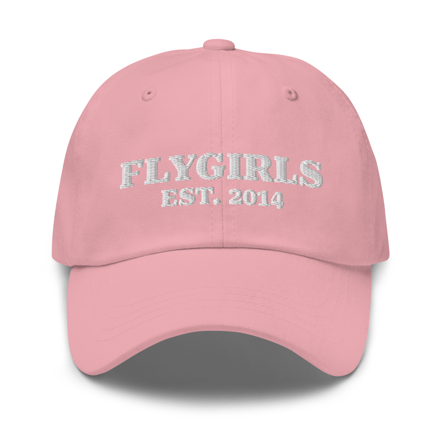 Flygirls  Est. 2014 Embroidered Dad Hat (White Text)