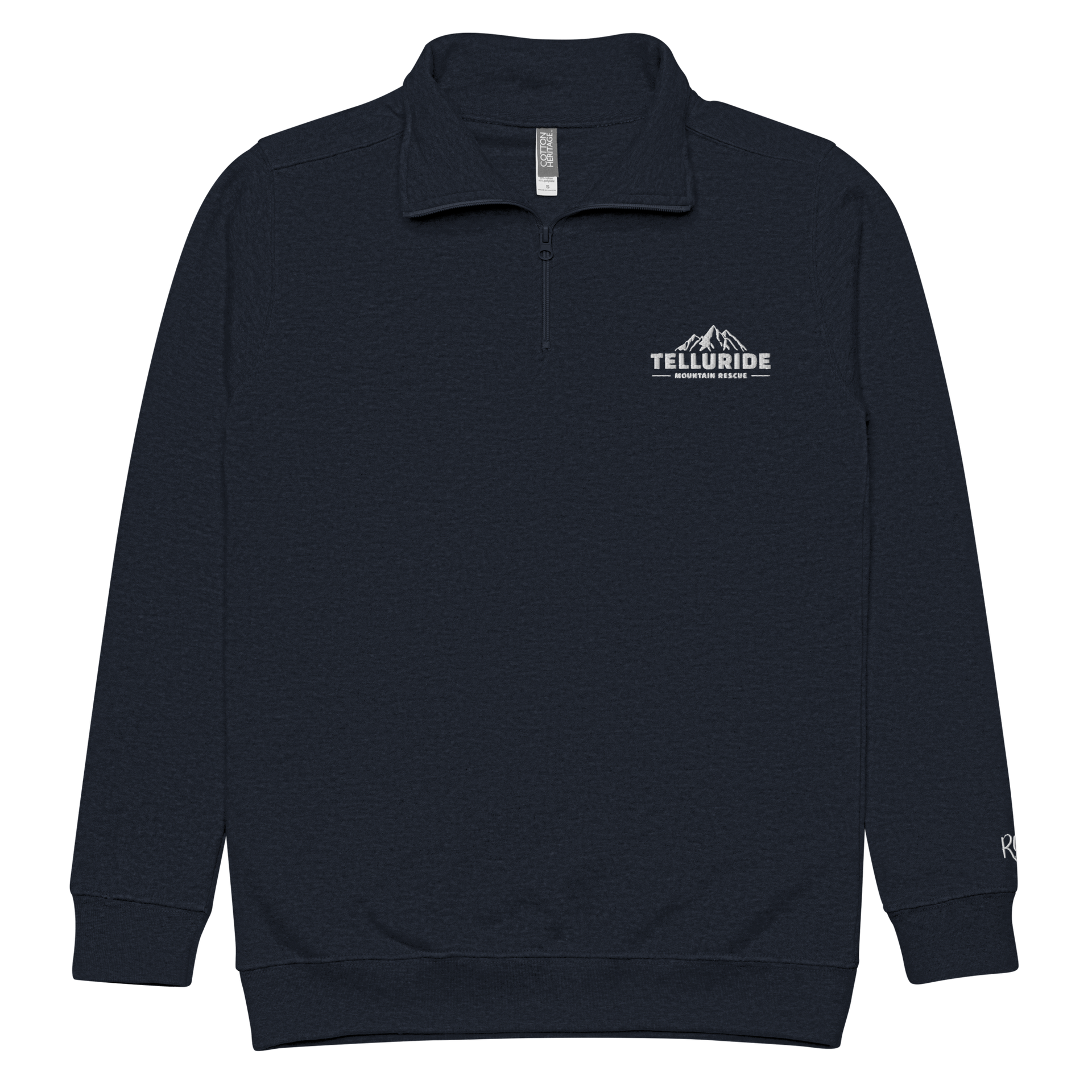 TLL Mountain Rescue Embroidered Unisex Quarter-Zip Pullover