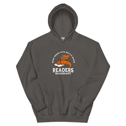 Readers Quadrant Battle Scars Unisex Heavy Blend Hoodie (Orange Dragon)