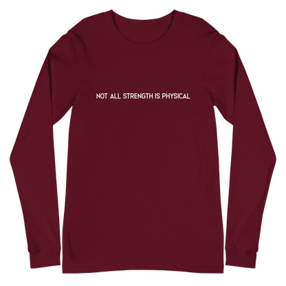 Zebra Relic Unisex Long Sleeve Tee with Back Detail