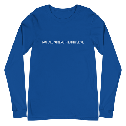 Zebra Relic Unisex Long Sleeve Tee with Back Detail