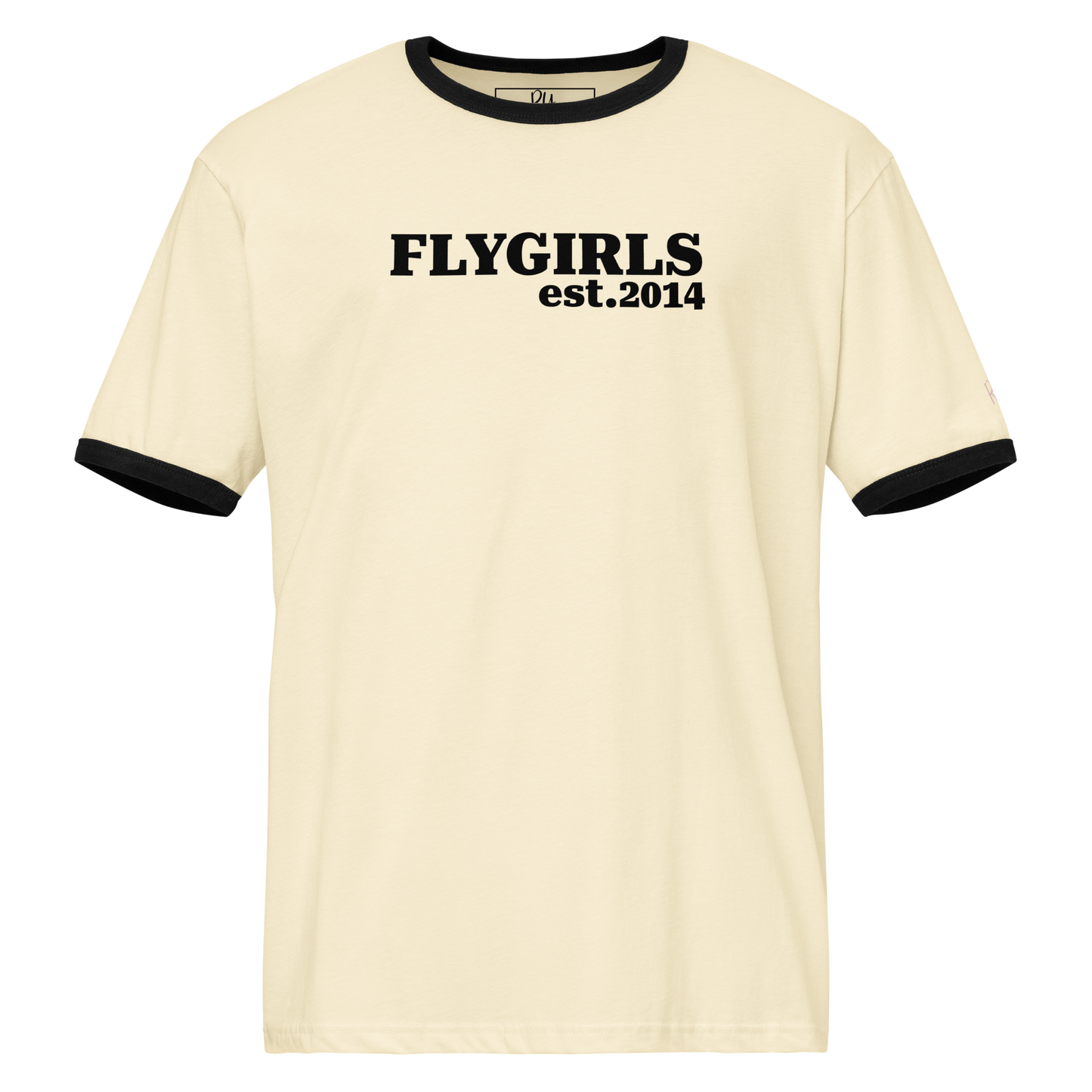 Flygirls Est 2014 Unisex Ringer Tee