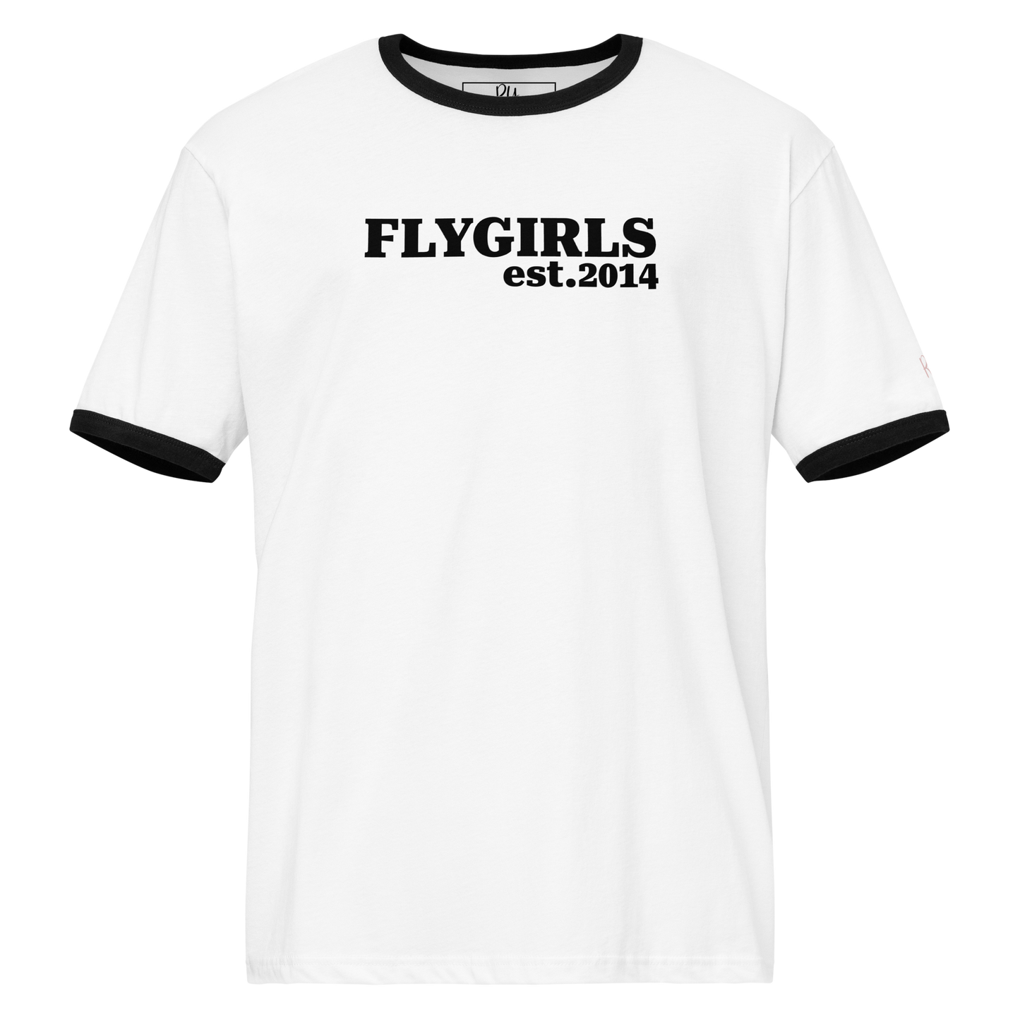 Flygirls Est 2014 Unisex Ringer Tee