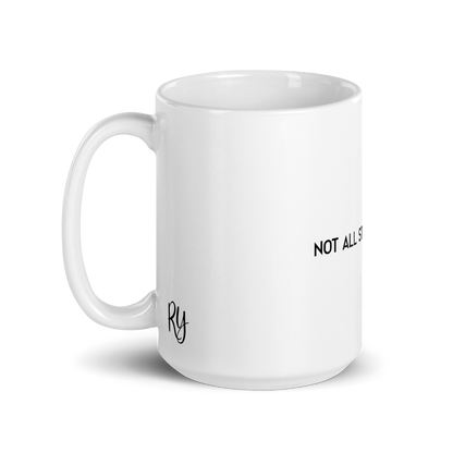 Zebra Dragon Glossy White 15 oz Mug