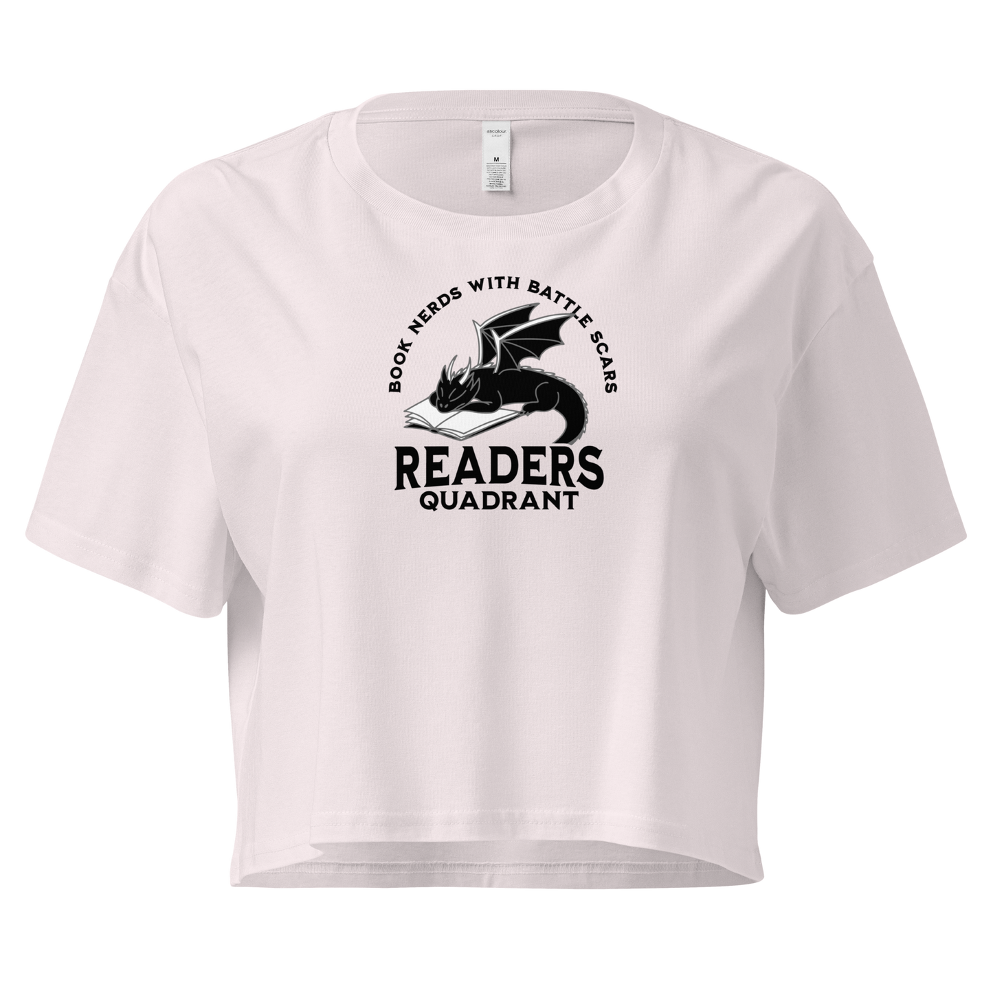 Readers Quadrant Battle Scars Women’s Crop Top (Black Dragon)